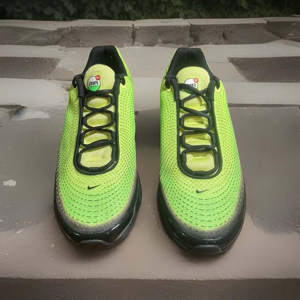 [HV3521-700] MENS Size 11 NIKE AIR MAX DN 'LIGHT LEMON‎ TWIST BLACK'